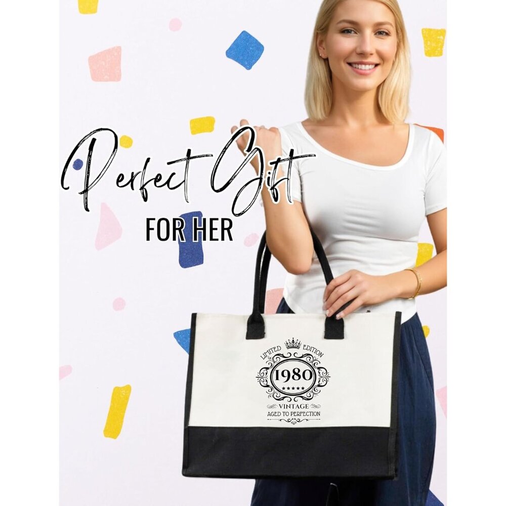 Prada Stylish Durable Polyester Large Canvas Tote… - image 3